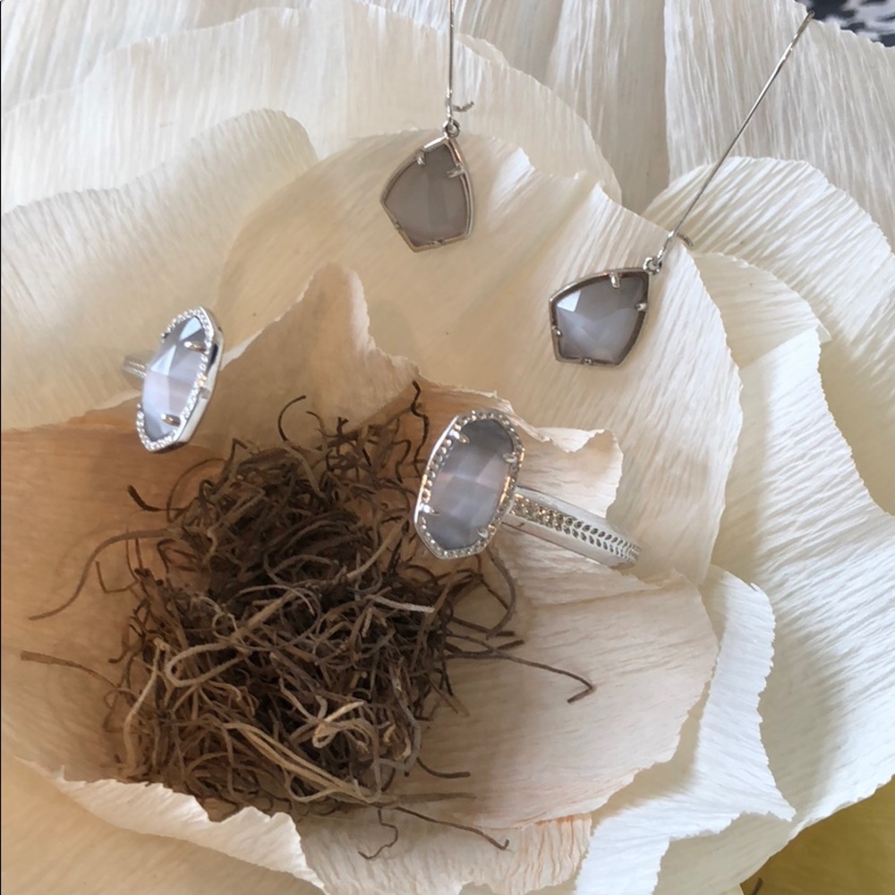 Kendra Scott Cuff and Earring Set